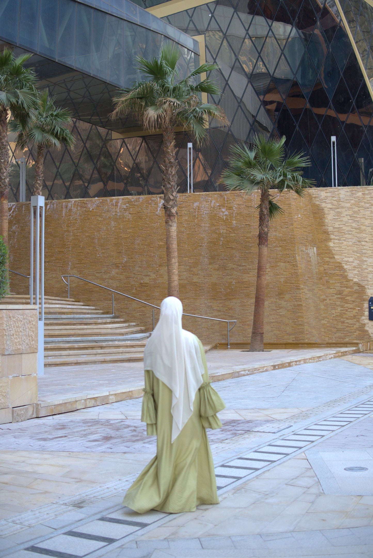 Orchid Outer Abaya
